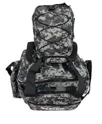 BOLSO CON PORTA REEL DESMONTABLE - COLOR GRIS